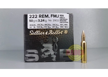 Amunicja S&B 222 Remington FMJ 50 szt