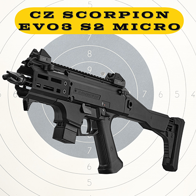 CZ Scorpion EVO3 S2 Micro 9x19 już dostępny.
