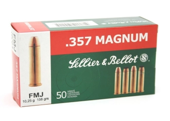Amunicja S&B 357 Magnum FMJ pełen płaszcz