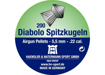 Śrut H&N Diabolo Spitzkugeln 5.5 mm 200 szt.