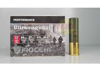 Amunicja śrutowa "0" Fiocchi Ultramagnum 63g kal. 12/89