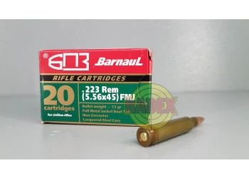 Amunicja kulowa Barnaul 223 REM. FMJ 3.56g