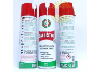 Ballistol 400 ml olej konserwacji broni wiatrówek