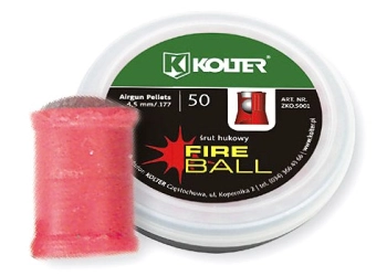 Śrut hukowy Fireball 50 szt. 4,5mm